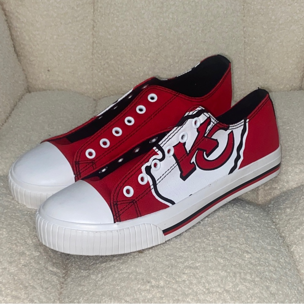 KC Chiefs Canvas Sneakers